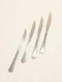 Cuchillo Olivo Set 4 Un. Plateado Color Unico