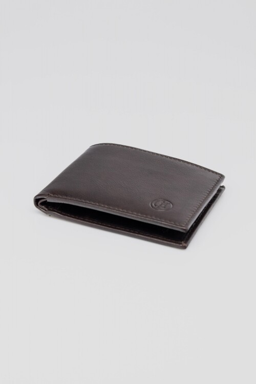 Billetera Bifold Marron
