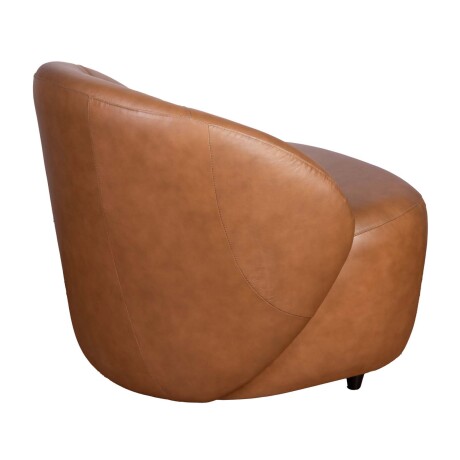 BUTACA 1 CUERPO CUERO-100-NATURAL MARRON ZOE CAMEL