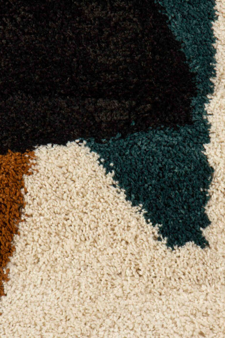 BOHO ALFOMBRA BOHO BHO/A466/X616/ 120X170 CREAM/FOREST GREEN