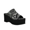 Sandalias S&D NS13039 Blanco-negro