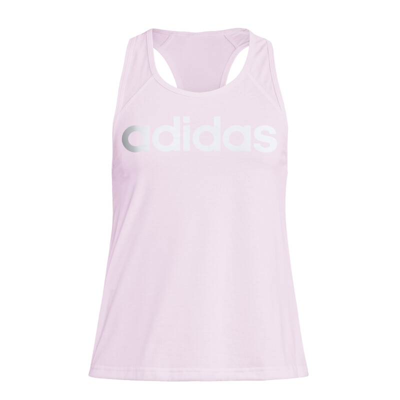 Musculosa de Mujer Adidas Lin Rosa - Blanco