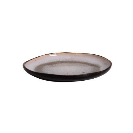 PLATO ARCHIE 22CM, NEG NEGRO CERÁMICA TJL-25ST92094