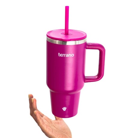 Vaso Spotie Cup Terrano Acero Inoxidable FUCSIA