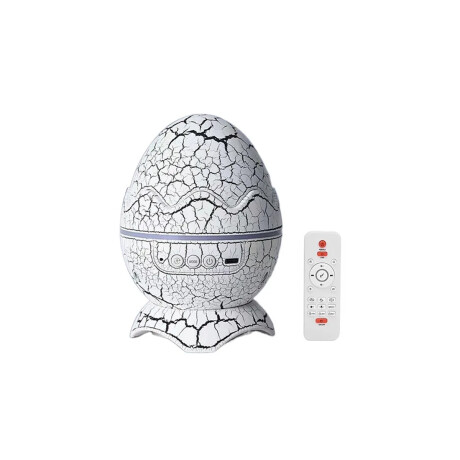 Proyector estrellas Huevo dinosaurio Blanco