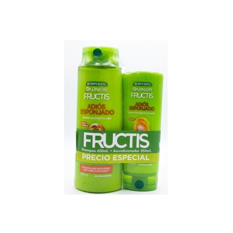 PACK GARNIER FRUCTIS GRANDE ADIOS ESPONJADO 650ML +ACO 350ML PACK GARNIER FRUCTIS GRANDE ADIOS ESPONJADO 650ML +ACO 350ML