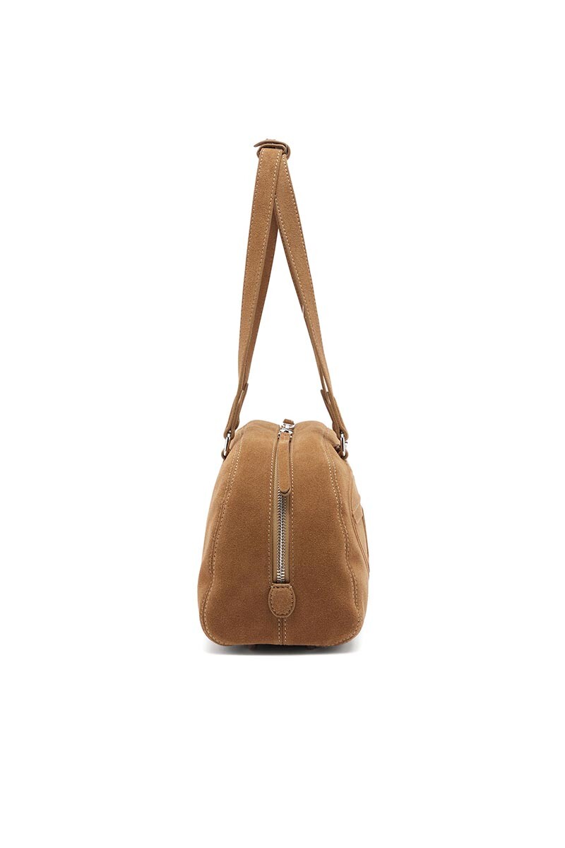 Bolso Para Unisex 1Dr Dome Shoulder Beige