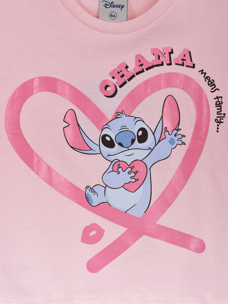 REMERA PINK OHANA ROSADO