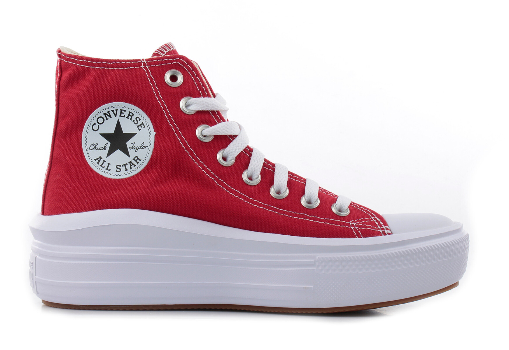 Championes Chuck Taylor All Star Move Hi de Hombre - Rojo 