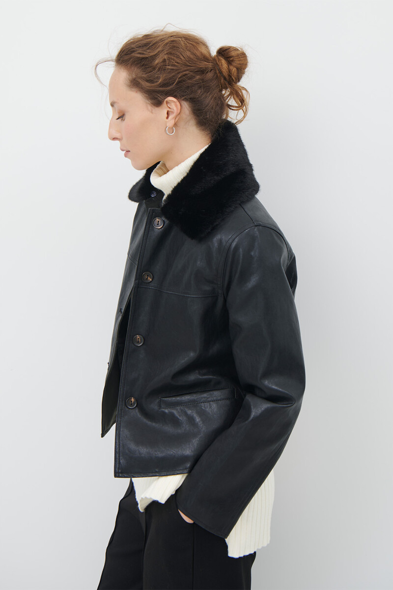 CHAQUETA MOSCU NEGRO