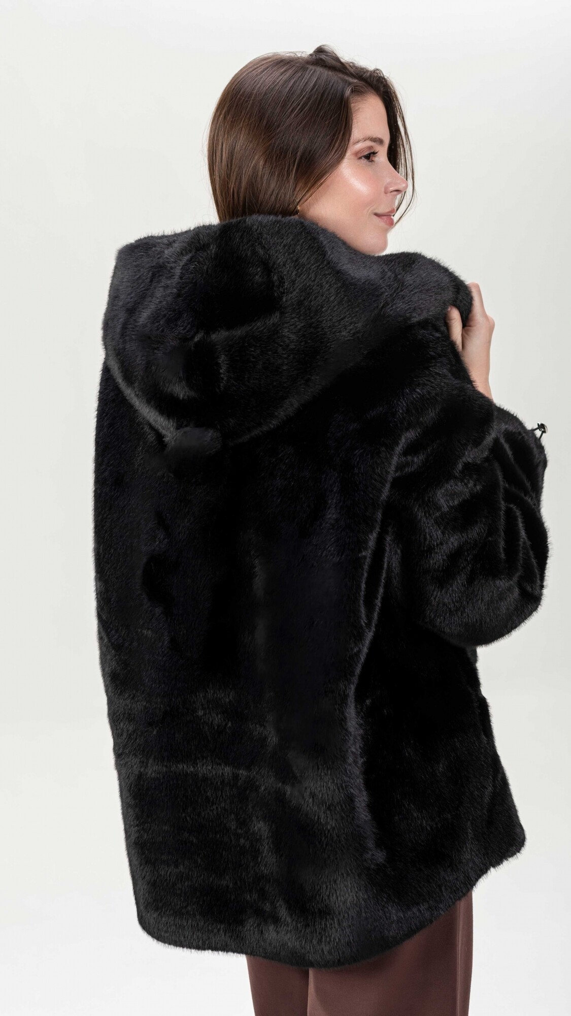 Campera Reversible Georgia Negro
