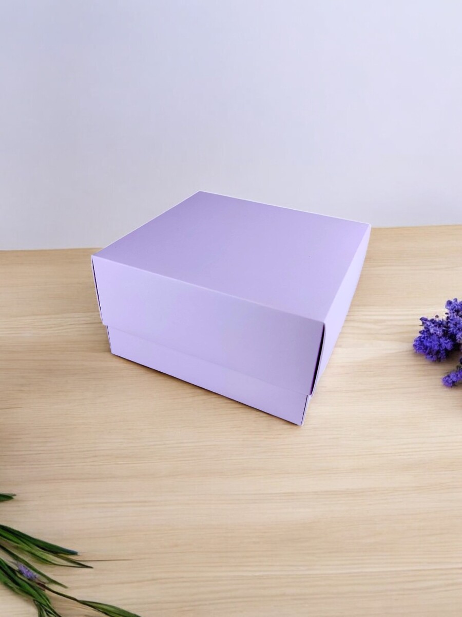 Caja 06 - 15x16x9 cm. - LILA 