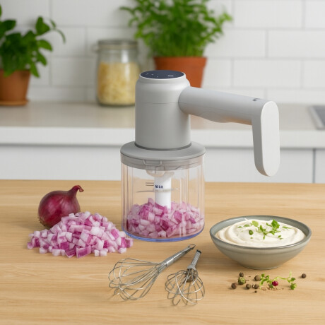 Mini Chopper Inalambrico 300 Ml Carga Usb Picador Y Batidor ADE Mini Chopper Inalambrico 300 Ml Carga Usb Picador Y Batidor ADE