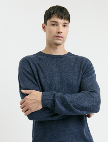 470413 SWEATER HARRINGTON URBAN Azul Melange