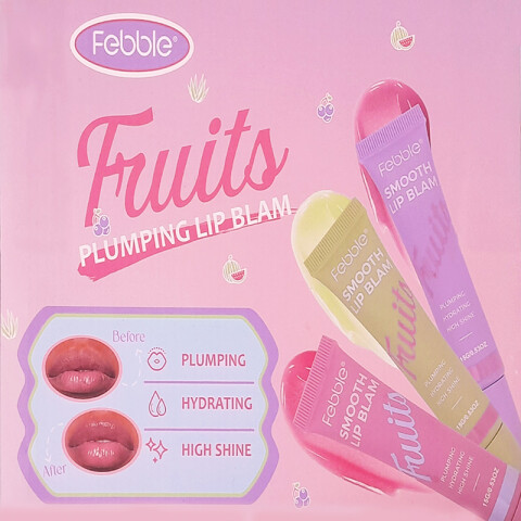 FEBBLE Voluminizador brillo de labios 3 tonos Febble Voluminizador Brillo De Labios 3 Tonos