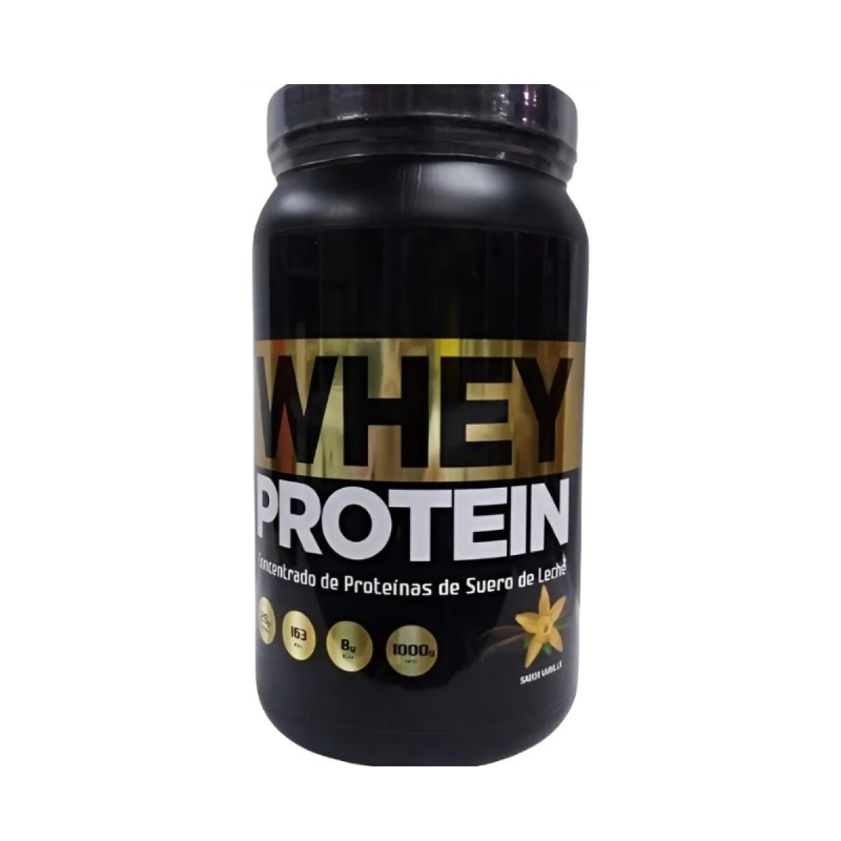 Whey Protein concentrado de proteínas 1000g - Sabor vainilla 