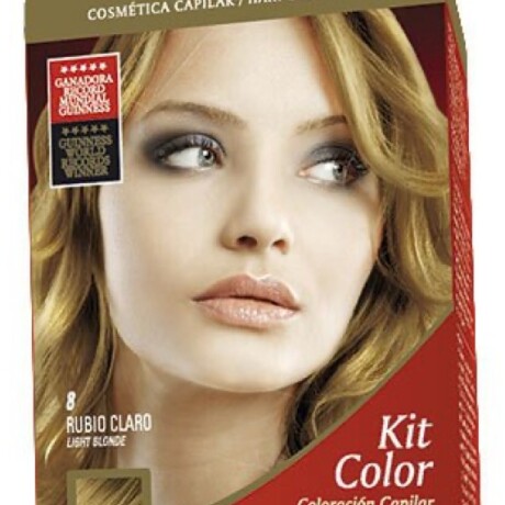 Tinta Kit 317 Varios Colores Rubio Claro 8