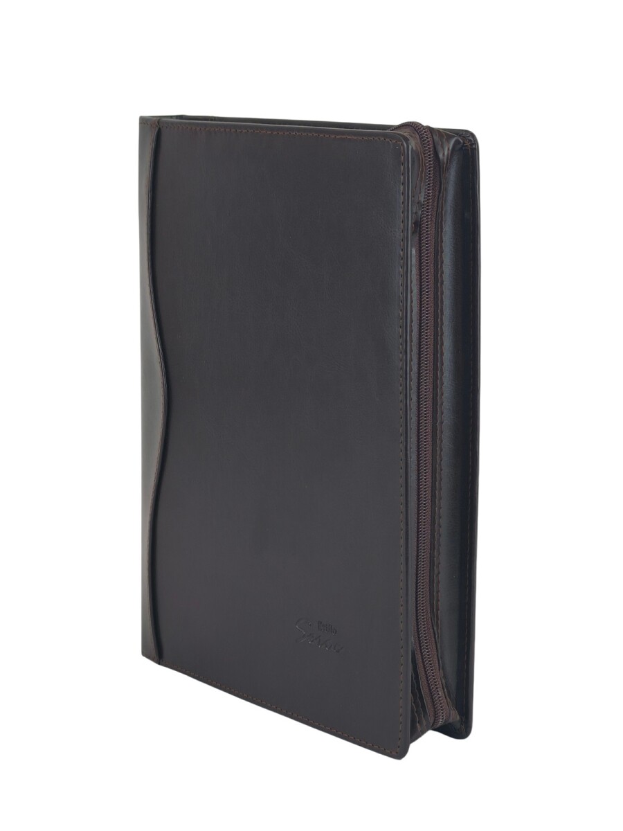 Dosier Mediano Profesional: Solución Elegante para la Organización de Documentos - Marron 