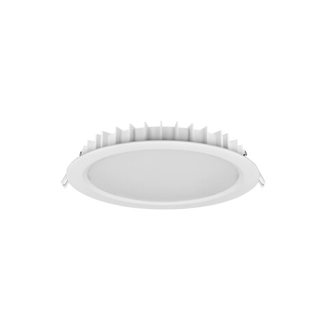 Downlight LED redondo 15W cálido Ø116mm blanco NV2150
