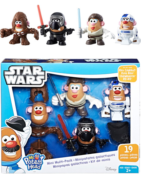 Set mini figuras Sr. Cara de Papa Star Wars Playskool Hasbro Set mini figuras Sr. Cara de Papa Star Wars Playskool Hasbro