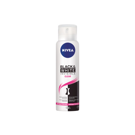 Desodorante Nivea Black & White Clear 150ml Desodorante Nivea Black & White Clear 150ml