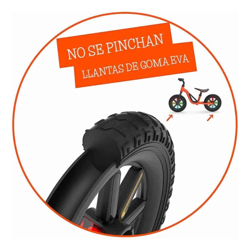 Bicicleta Aprendizaje Charlie Glow Naranja Bicicleta Aprendizaje Charlie Glow Naranja