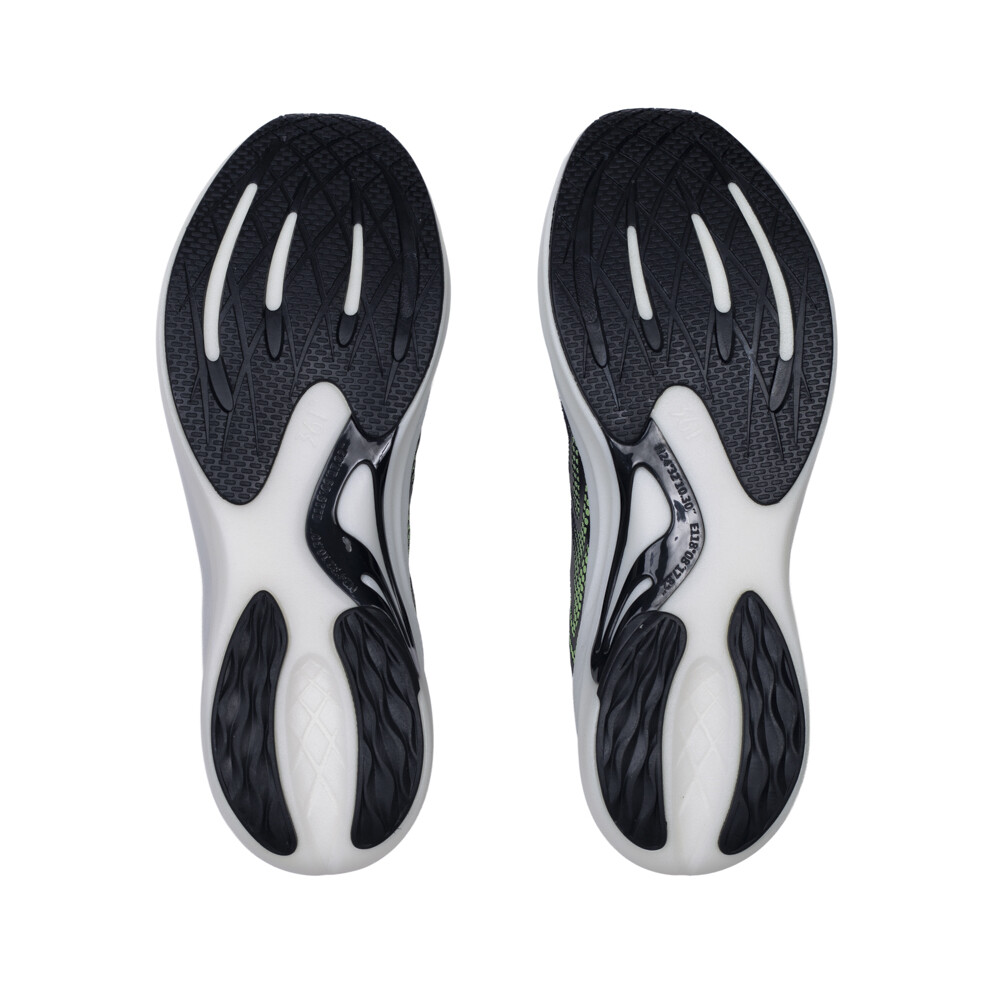 Zapatillas Running M Cushion Shoes Hombre Obsidian Black/lt.green