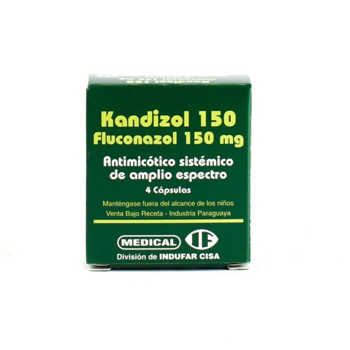 KANDIZOL 150 MG. CJ X 4 CÁPS. única