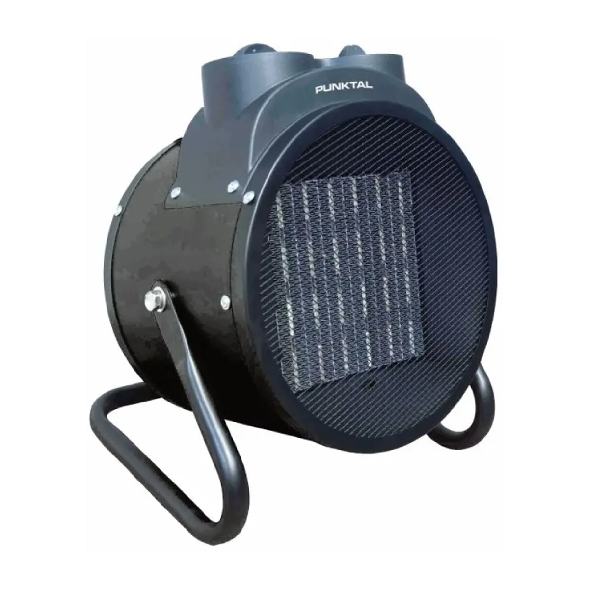 Calefactor Radiador Punktal Pk-2600 Cf 2000w Negro Con Ventilación 