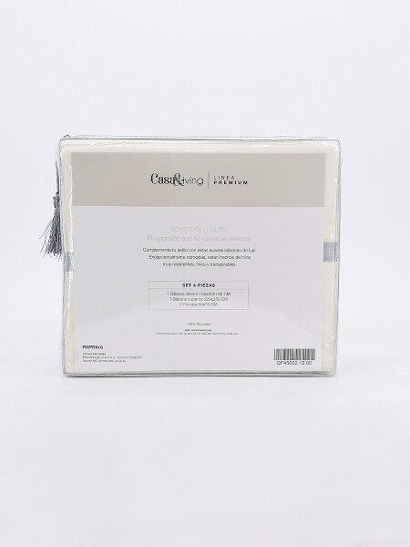 JUEGO DE SABANAS EGIPCIAN BEIGE