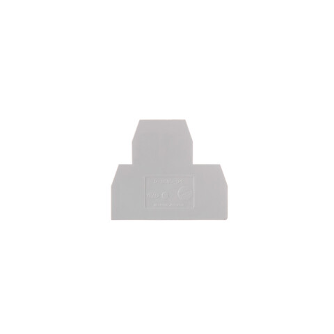 Tapa para borne doble piso gris BKND-04 ZO5231