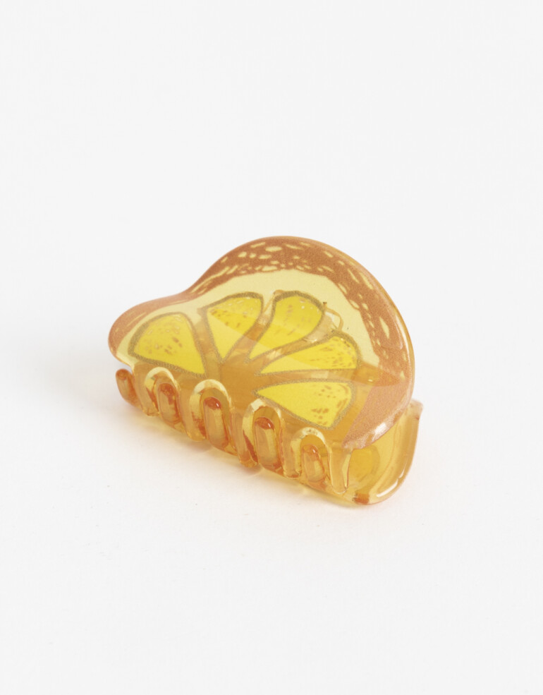 Broche Frutas Broche Acrílico Fruta - Naranja Medio