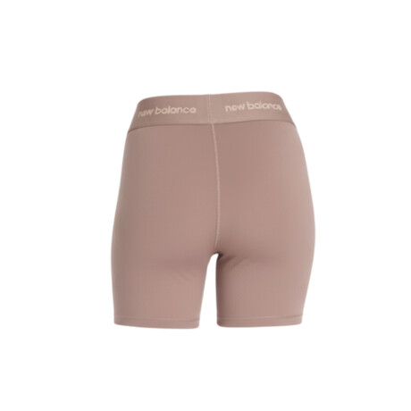 NEW BALANCE SLEEK HIGH RISE SPORT SHORT 5 Brown