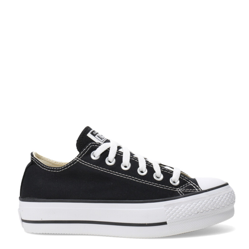 Championes Unisex Converse Chuck Taylor All Star Lift Negro - Blanco
