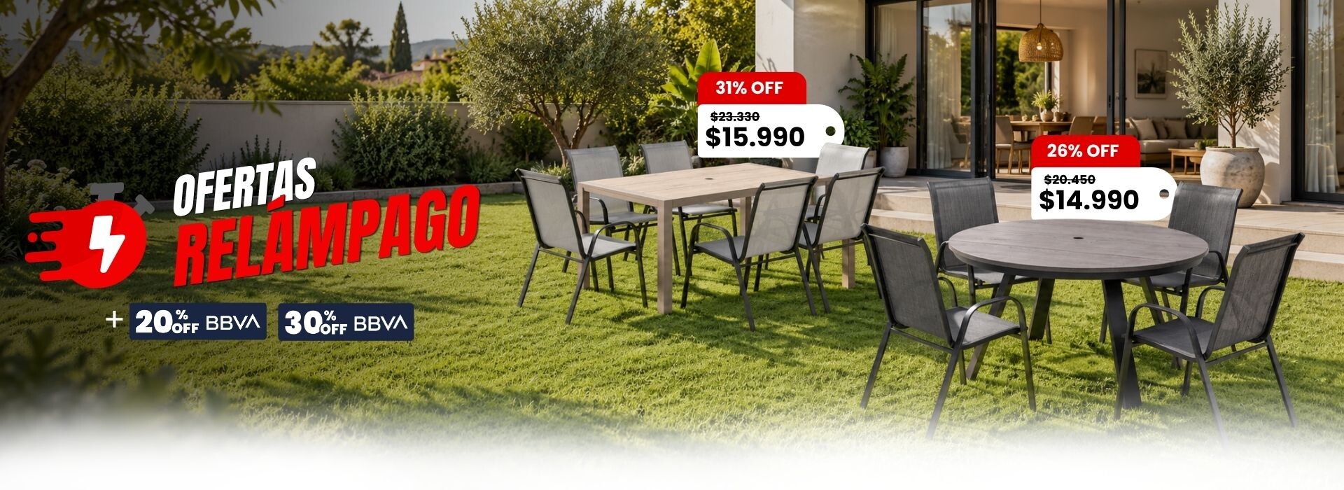 Ofertas relampago primavera