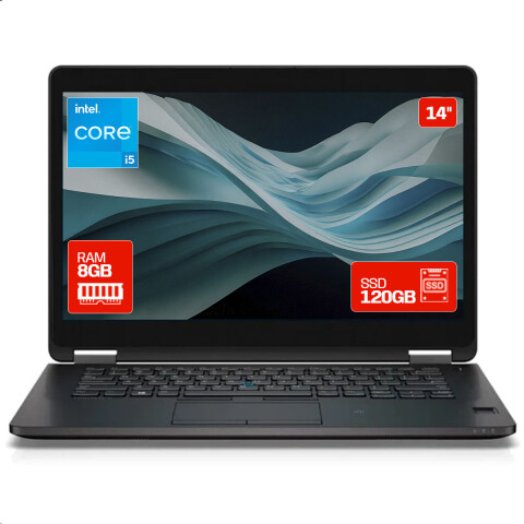 Notebook Laptop Dell Latitude E7470 I5 8GB RAM 120GB SSD 14" Notebook Laptop Dell Latitude E7470 I5 8GB RAM 120GB SSD 14"