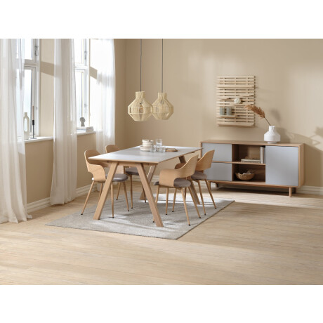 Estante pared KETTINGE 6 est natural Natural