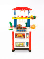 LITTLE CHEF COCINA COMPLETA ROJO