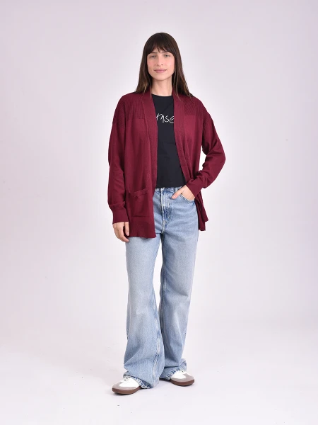SACO JAZMIN BORDEAUX