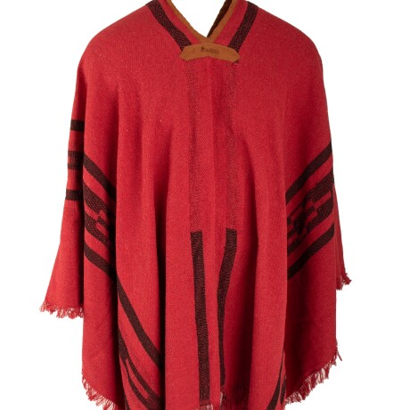 Ponchos Bagual Rojo