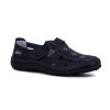 Wonder Guillermina Casual C/velcro Calada - Negro Negro