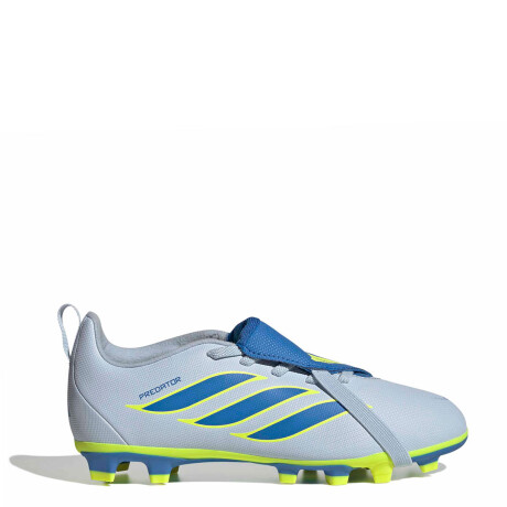 Championes de Niños Adidas Predator Club Ft El Fg/Mg Celeste - Amarillo