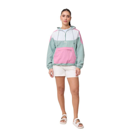 Campera Rusty Lisso Verde