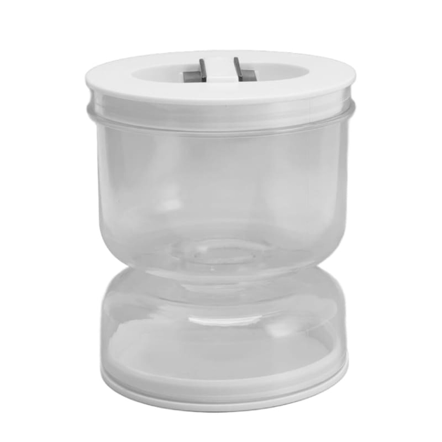 Qiuhome Contenedor De Pepinillos De 24 Onzas Con Colador, Tarro De Pepinillos Con Colador, Contenedor De Jalapeño, Contenedor De Alimentos En Escabeche, 1 Paquete