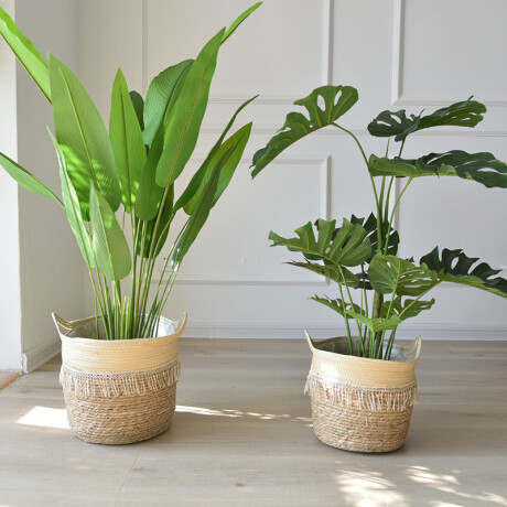 Canasto Seagrass 31 cm Beige