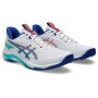 Zapatillas Vóley Netburner Ballistic Ff 4 Hombre White/asics Blue