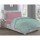 Frazada Soft Home Class Dohler de 2 plazas en poliéster Verde agua