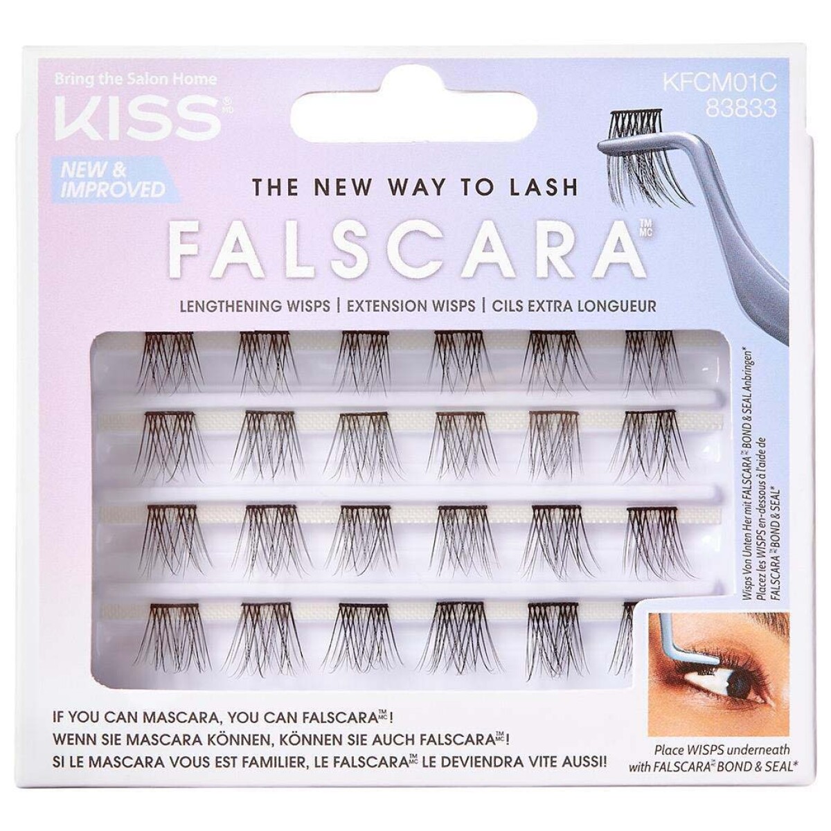 Kiss Ks Falscara Eyelash 01 