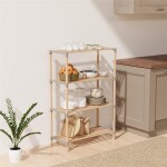 ESTANTERIA 4 NIVELES 116X65X30CM MADERA ESTANTERIA 4 NIVELES 116X65X30CM MADERA