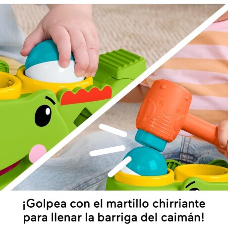 Juguete Cocodrilo Fisher Price Pelotitas Divertidas 001